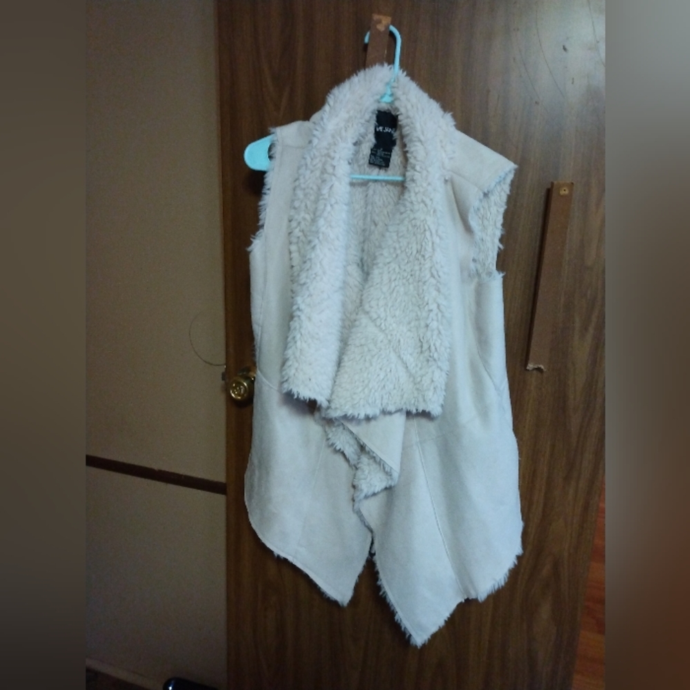 Cream vest